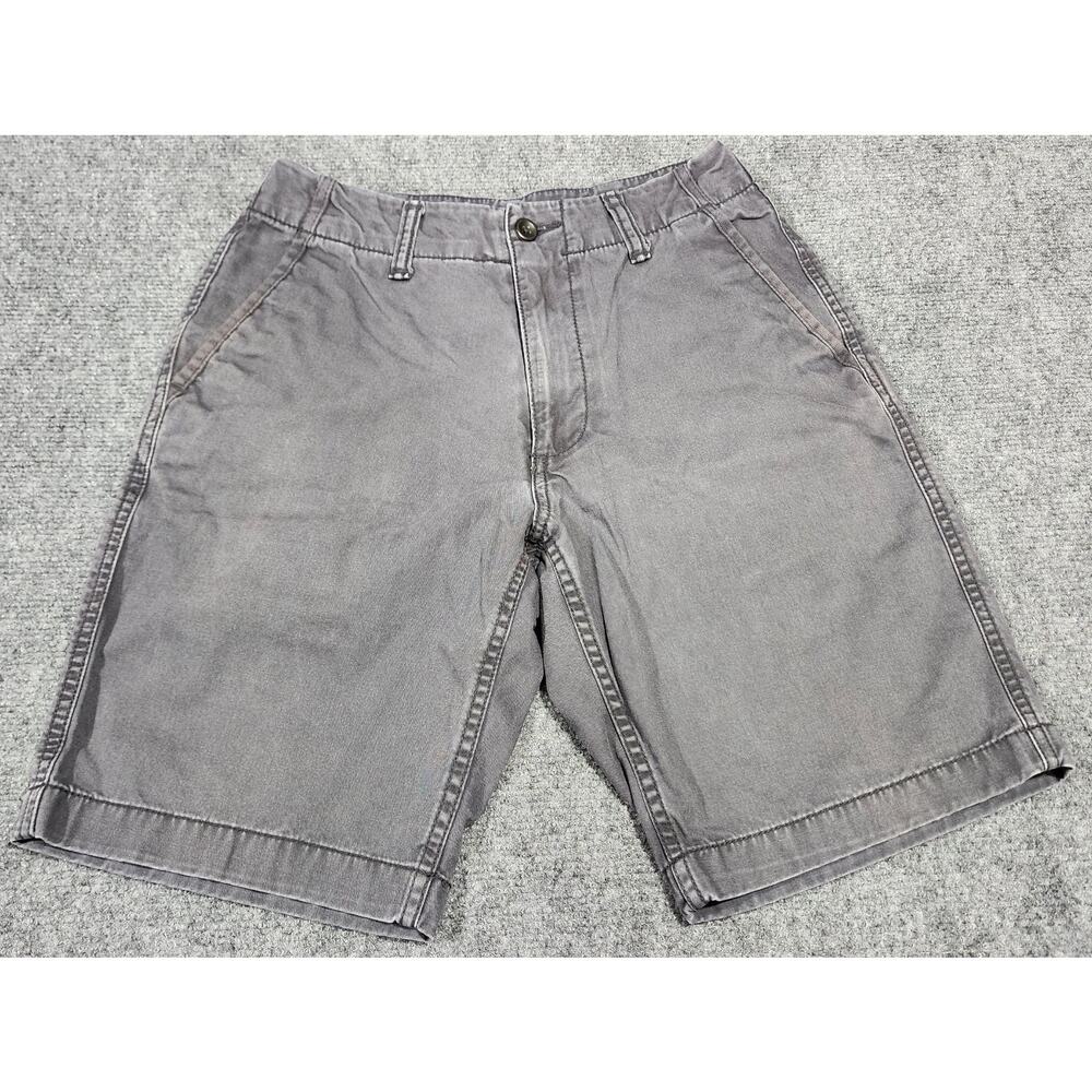 Old Navy Mens Slim Chino Shorts ~ Gray, Size 28